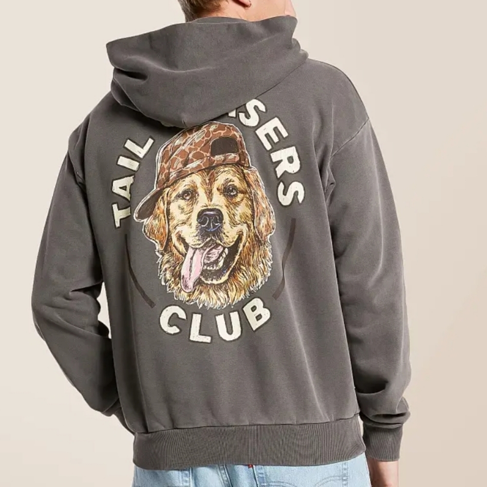 NWT Tail Chasers Club Dog HatMedium Hoodie